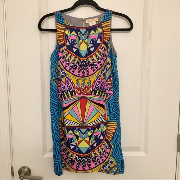 Mara Hoffman Pleat Front Shift Dress - Picture 2 of 5